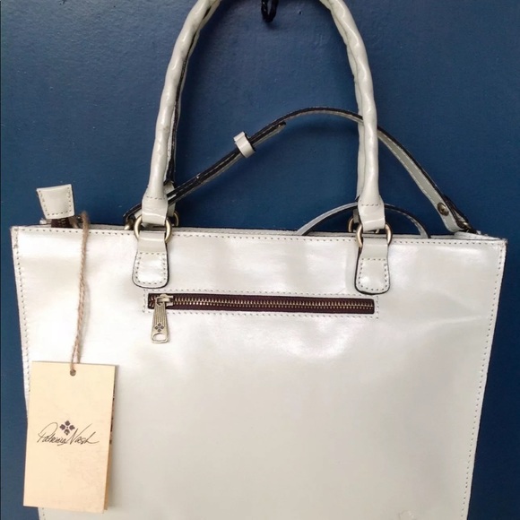 Patricia Nash | Bags | Patricia Nash Zancona White Metallic Calf Hair